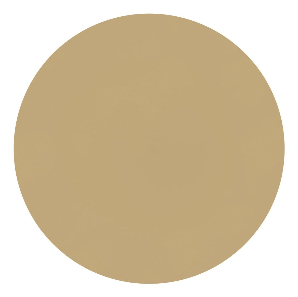 Tiseco Untersetzer – 4er Set, Ø 10 cm, Kunstleder, Sand, für Gläser