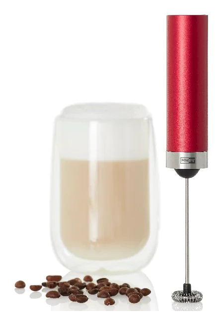 AdHoc Milchschäumer-Stab RAPID.3 MS25 – 2×AAA – Rubinrot