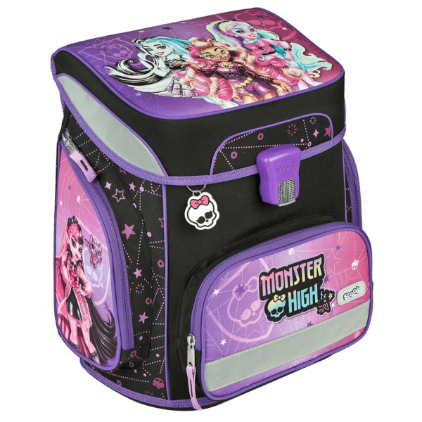 Scooli Schulrucksack-Set 5-teilig, Monster High, 18 l, 33×36,5×29 cm
