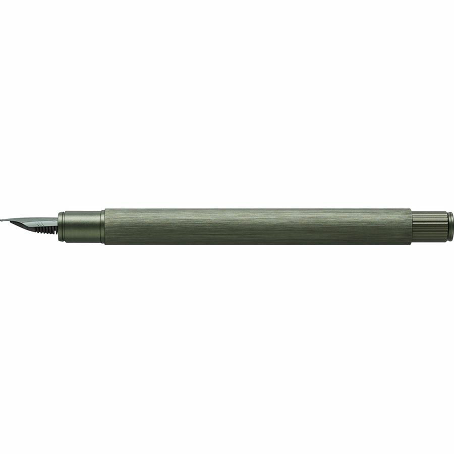 Faber-Castell Neo Slim – Federspitze M – Olivgrün – Patronen/Konverter