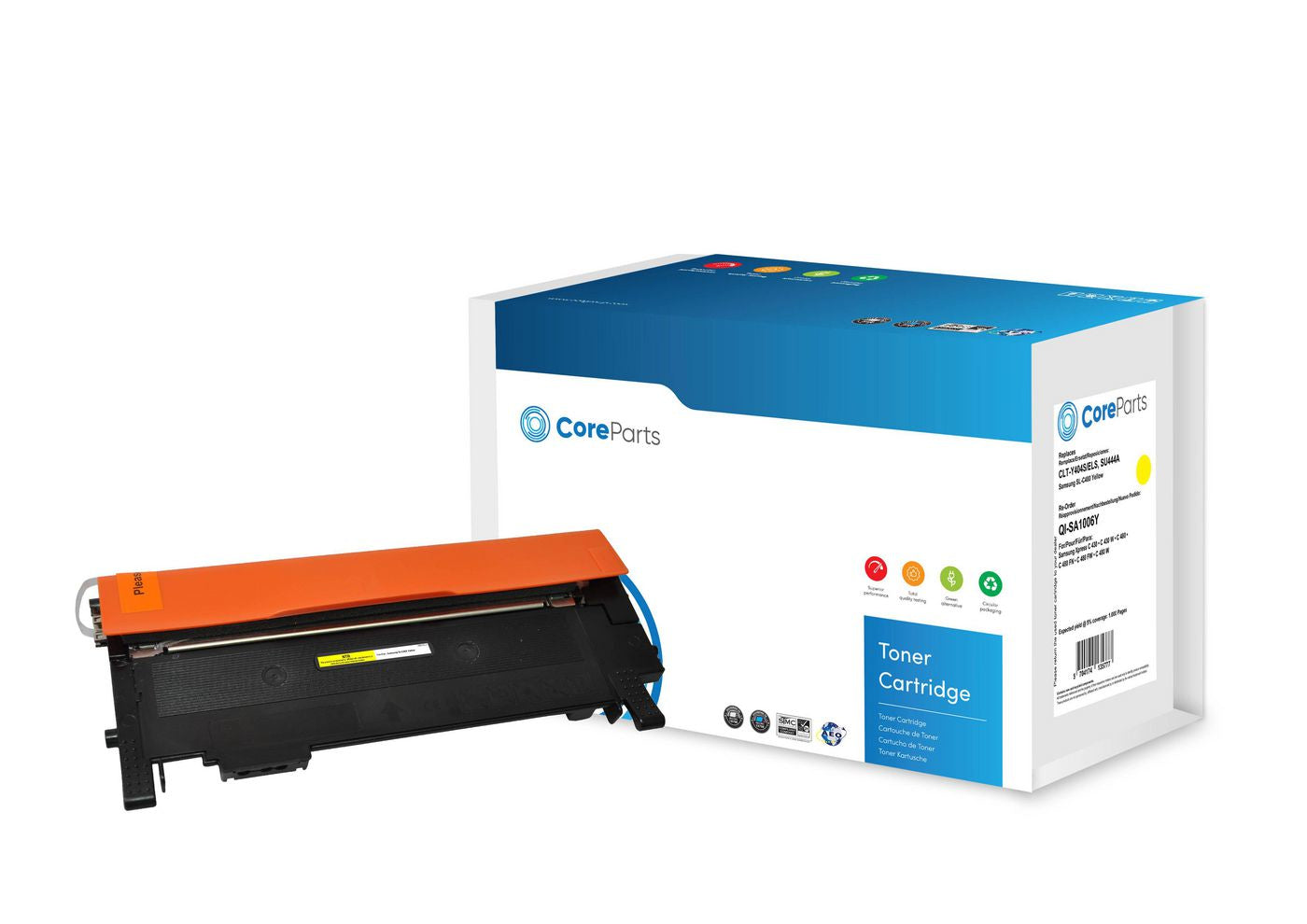 CoreParts CLT-Y404S/ELS Gelber Toner – Kompatibel – 1'000 Seiten – für Samsung SL-C480