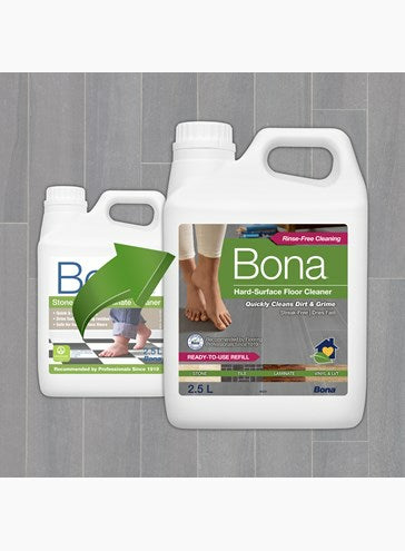 Bona WM740215025 Bodenreiniger für Hartböden, für iRobot Sauger – Flüssigkeit, Kanister – 2,5 l