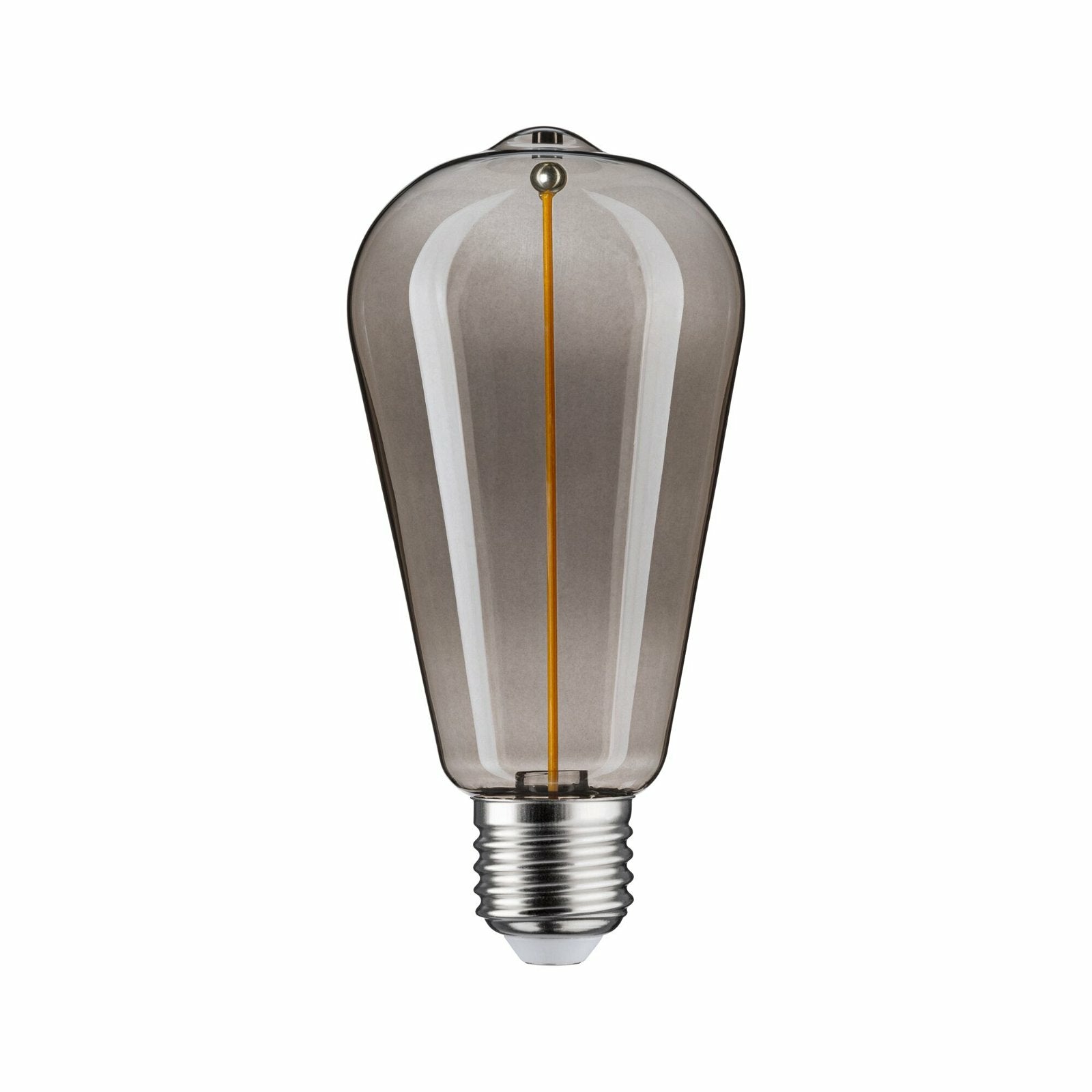 Paulmann LED-Leuchtmittel E27 A-Form – Warmweiss 1800 K, 90 lm, 2,8 W – IP20 – 1 Stk. – Grau, Glas