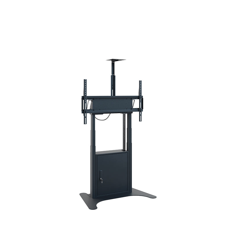 Hagor Bodenständer – 55–86" – VESA 900×600 – bis 120 kg, Höhenverstellbar, Motorisiert – Twin Lift FS-B