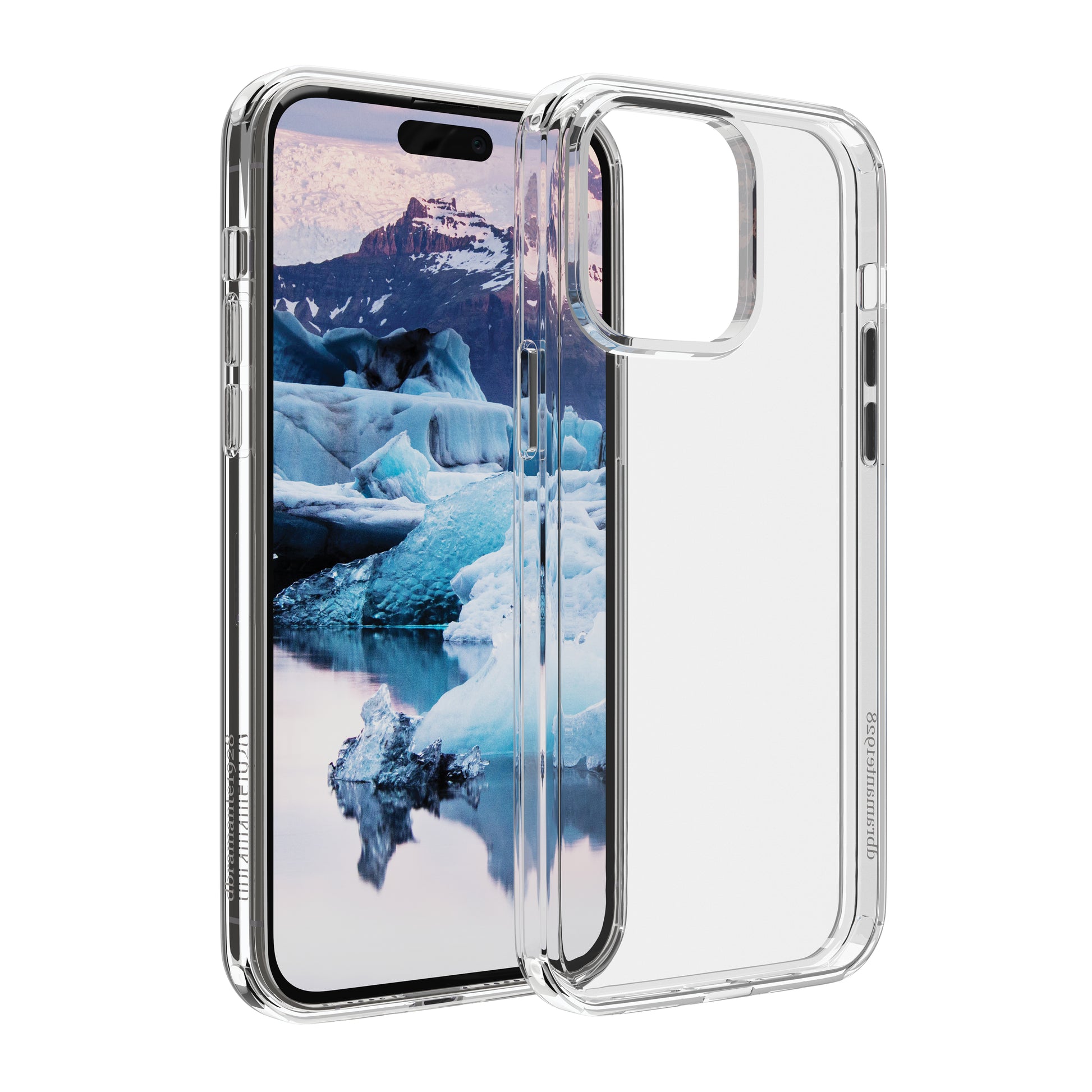 dbramante1928 Iceland Pro Backcover – für Apple iPhone 15 Pro Max, Transparent, staub- und kratzresistent