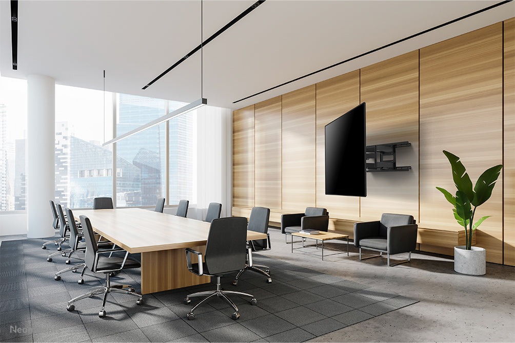 Neomounts WL40S-950BL18 – Wandhalterung, Full-Motion, für 55–110", VESA 300×200–800×600, bis 125 kg