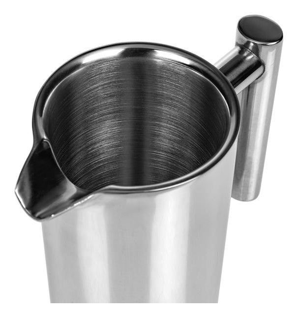 Furber. Furber French Press / Kaffeebereiter – 0,4 l, 3 Tassen, Edelstahl, 14 × 16,5 × 7,5 cm