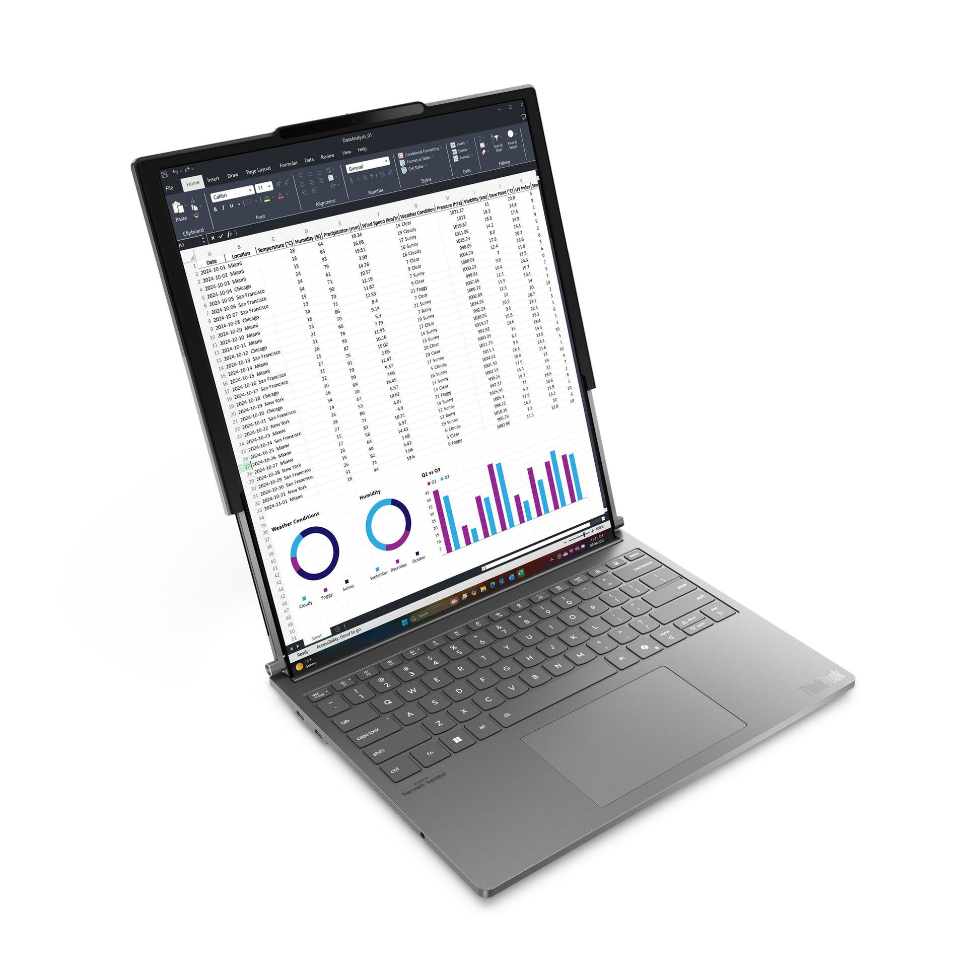 Lenovo ThinkBook Plus G6 Rollable Copilot+ – Laptop, 42,4 cm (16,7"), 32 GB, 1 TB, Windows 11 Pro