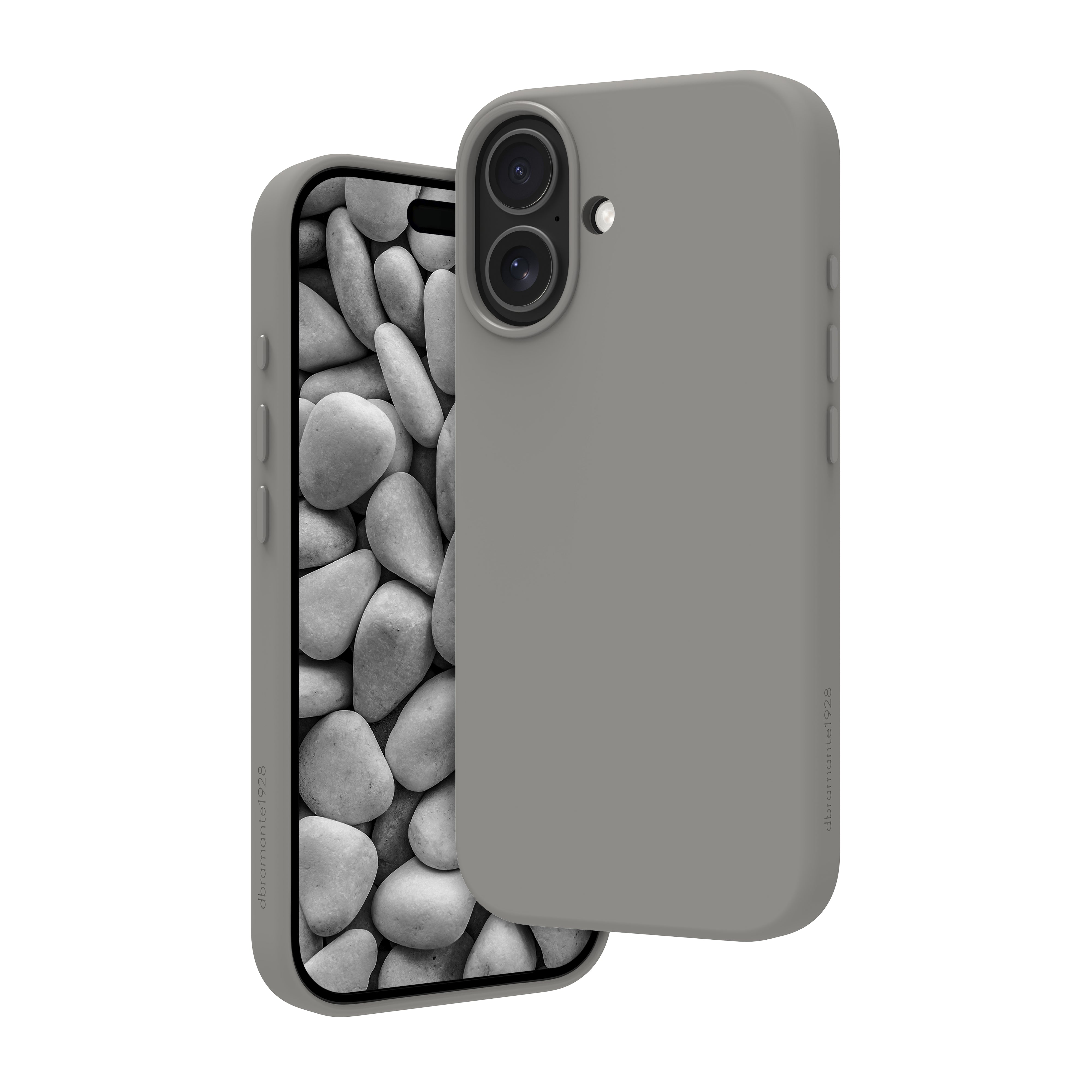 dbramante1928 Backcover – für Apple iPhone 17, MagSafe, Kunststoff, Grau
