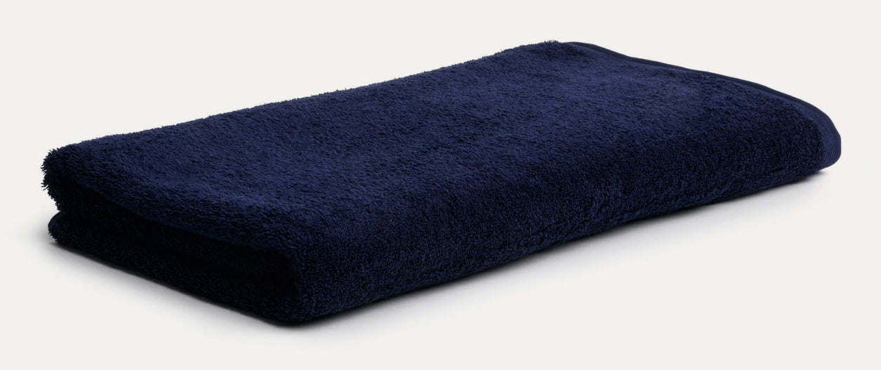 Möve Saunatuch Superwuschel – 80 × 200 cm, Dunkelblau, 100% Baumwolle, 550 g/m²