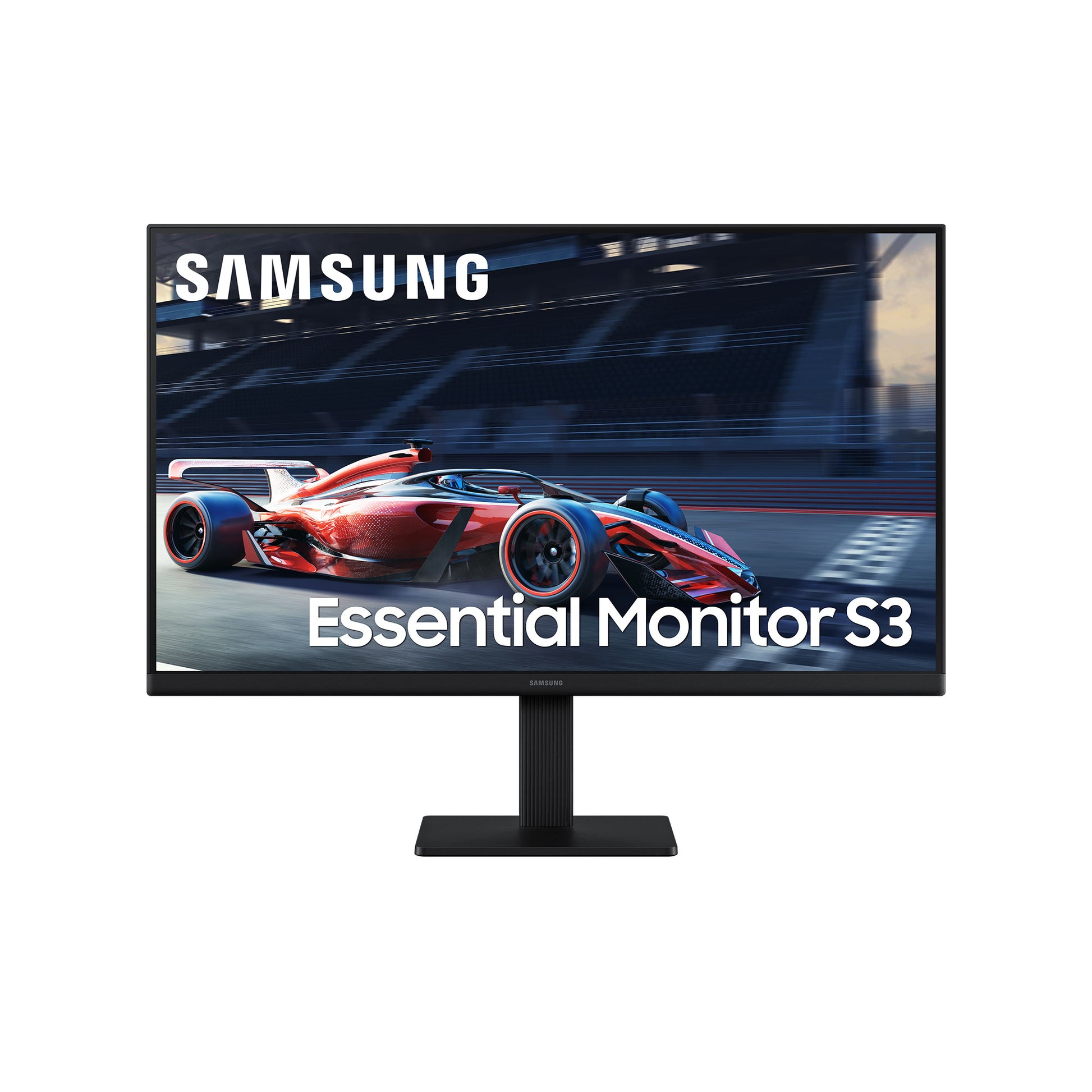 Samsung S30Gd – Monitor, 24", 1920 × 1080 (Full HD), IPS, 100 Hz, 250 cd/m², VESA 100 × 100, Schwarz
