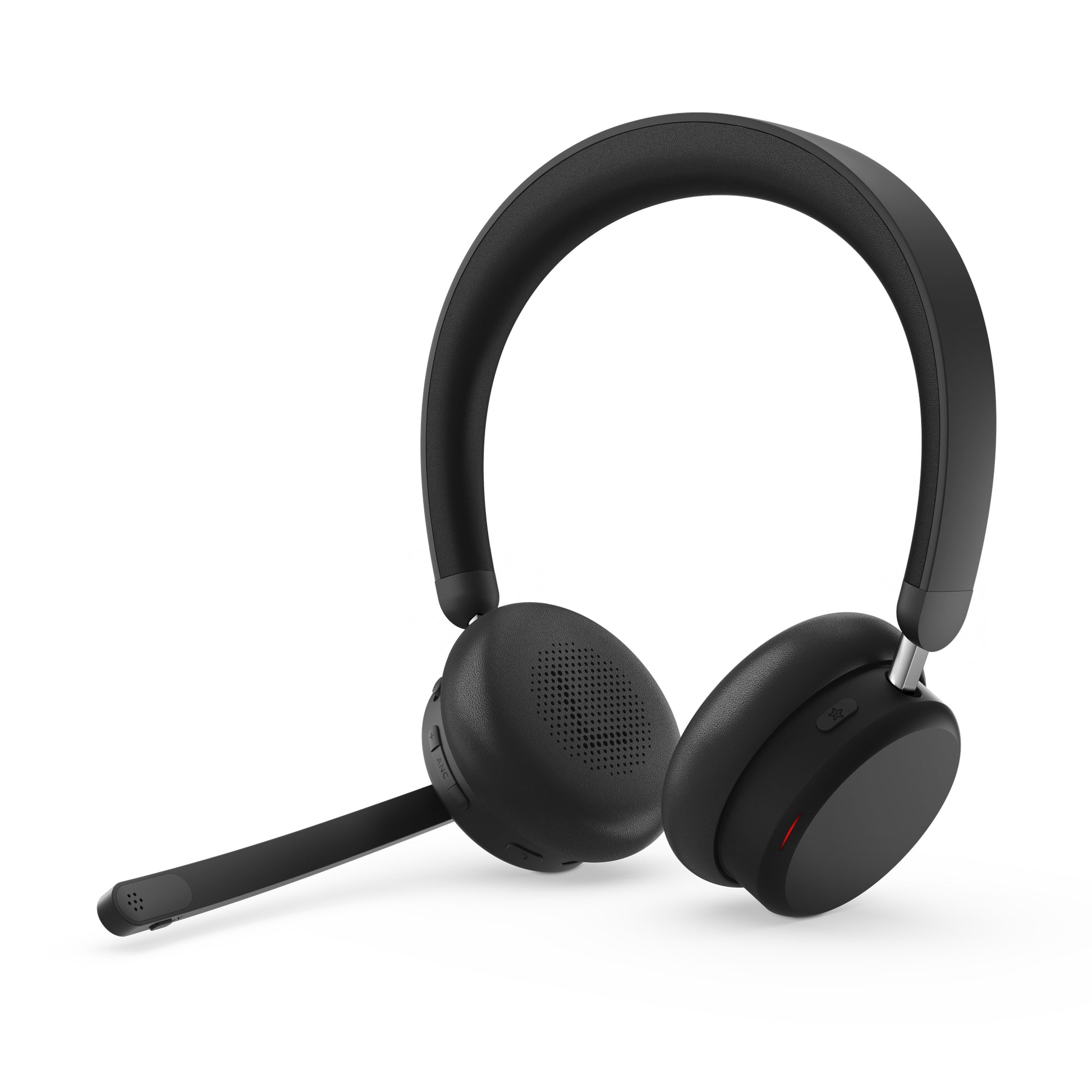 Lenovo 6550 – Duo Headset – Bluetooth, USB‑A – ANC – Schwarz – für Microsoft Teams – bis 60 h