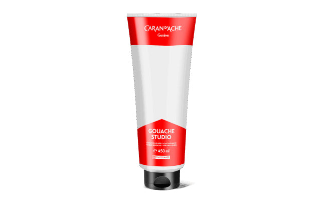 Caran d-Ache Caran d'Ache – Gouache – Weiss, 450 ml