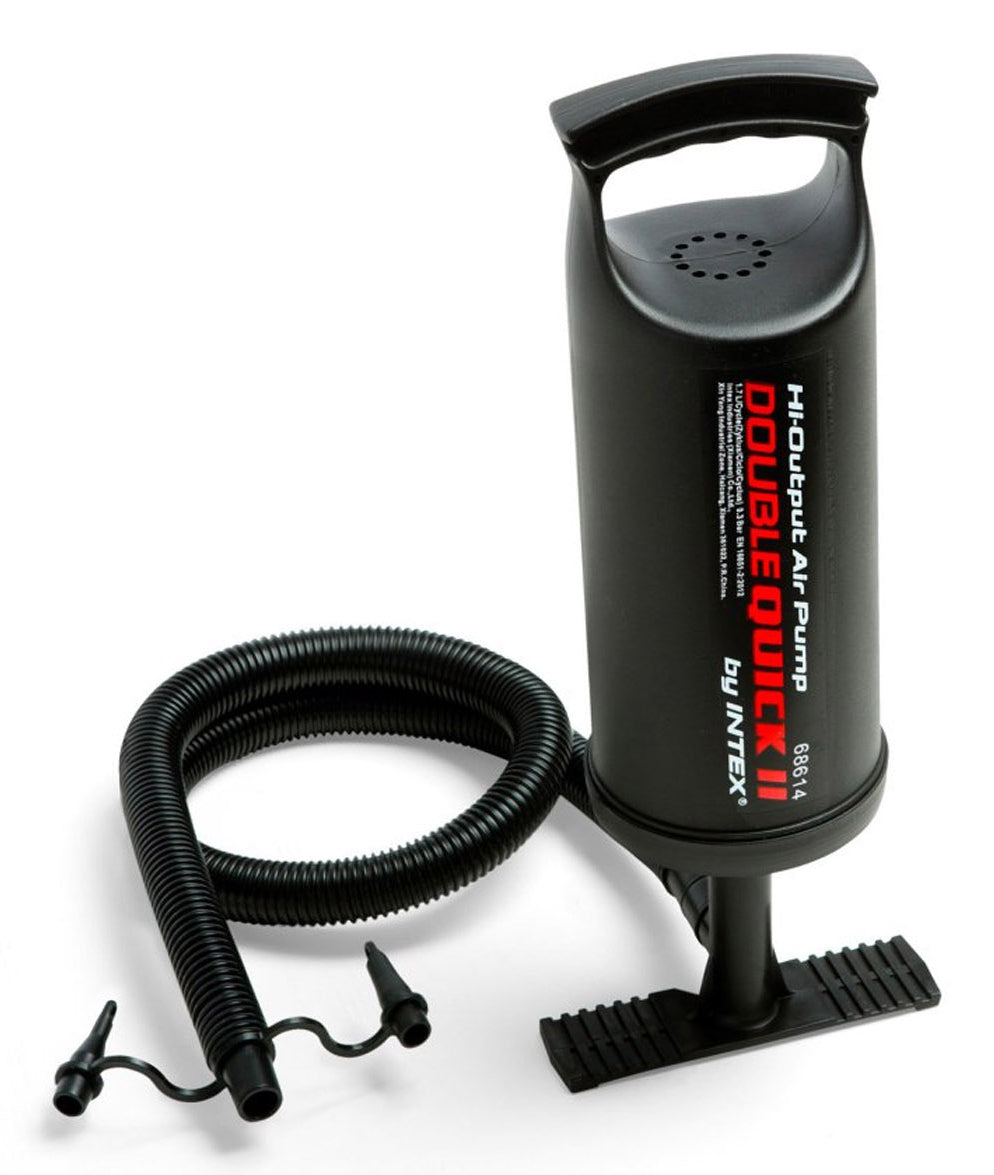 Intex Double Quick II Boden-Luftpumpe – 360 mm, 3 Ventiladapter, 0,7 kg
