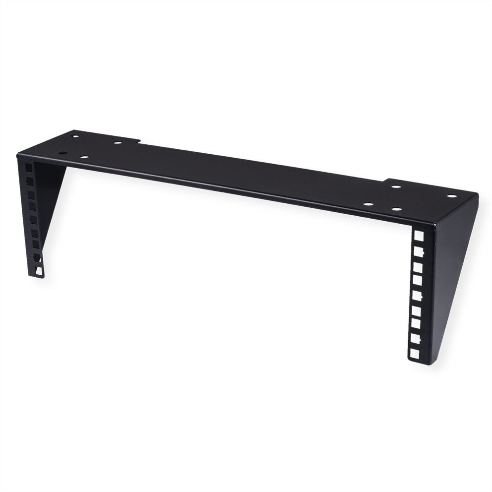 VALUE 19" Wand-/Untertischhalterung, 3 HE, 10 kg Tragkraft, 435×250 mm, Schwarz