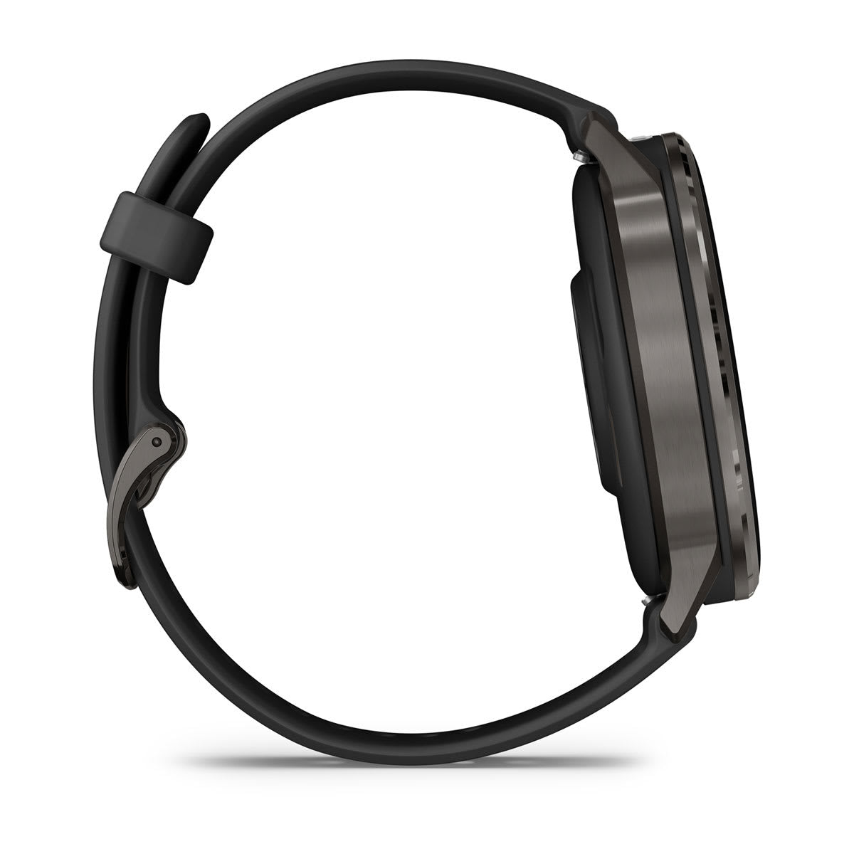 Garmin Venu 4 – Smartwatch – 45 mm, GPS, AMOLED, Gorilla Glass, 5 ATM, Schwarz / Schiefergrau, Sportarmband