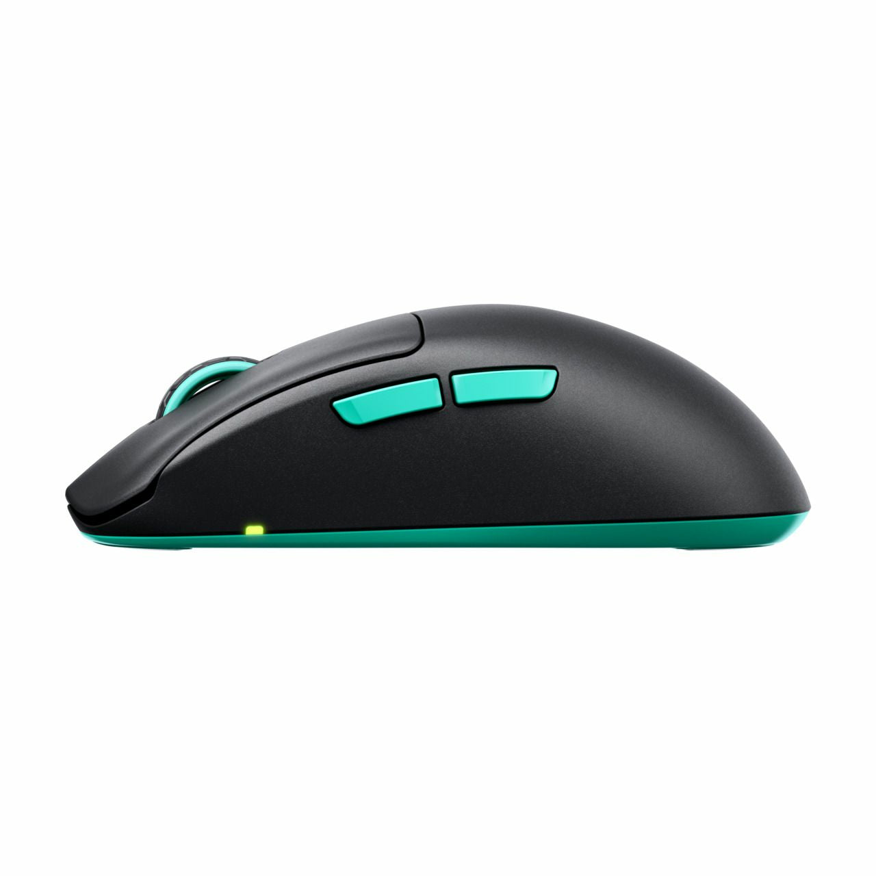 CHERRY XTRFY M68 – Gaming-Maus – Kabellos (2,4 GHz), 26000 DPI, Schwarz, Türkis