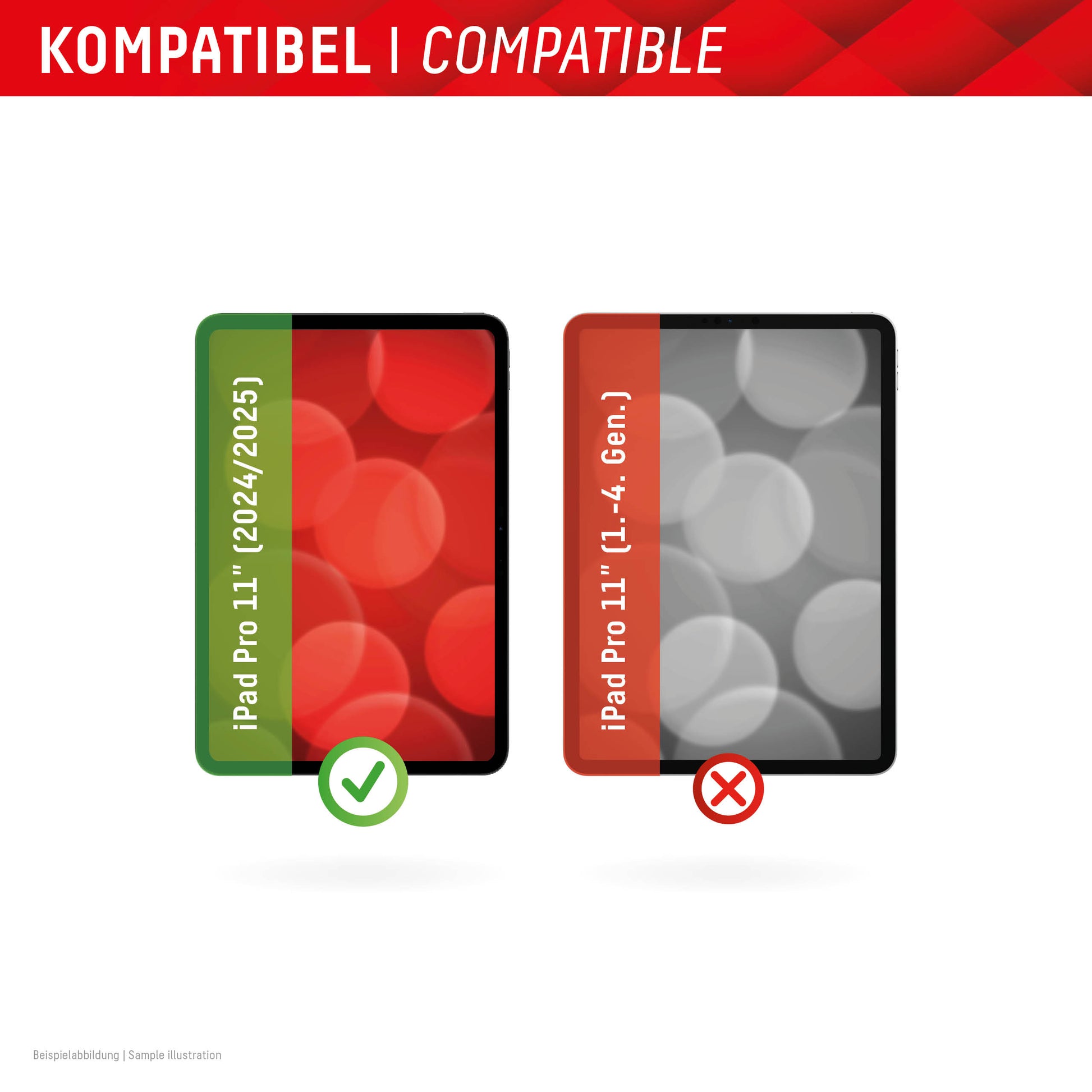Displex Blickschutzfilter 3H, Anti-Fingerprint – für iPad Pro 11" (2025/2024)