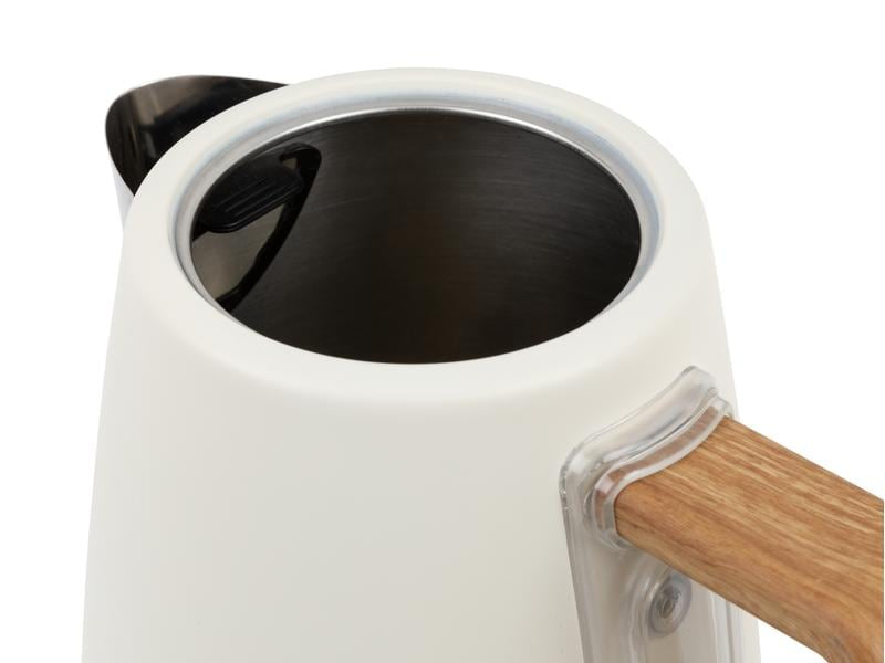 Furber. Furber Hepburn Wasserkocher – 1,7 l, Edelstahl, Beige, F01095