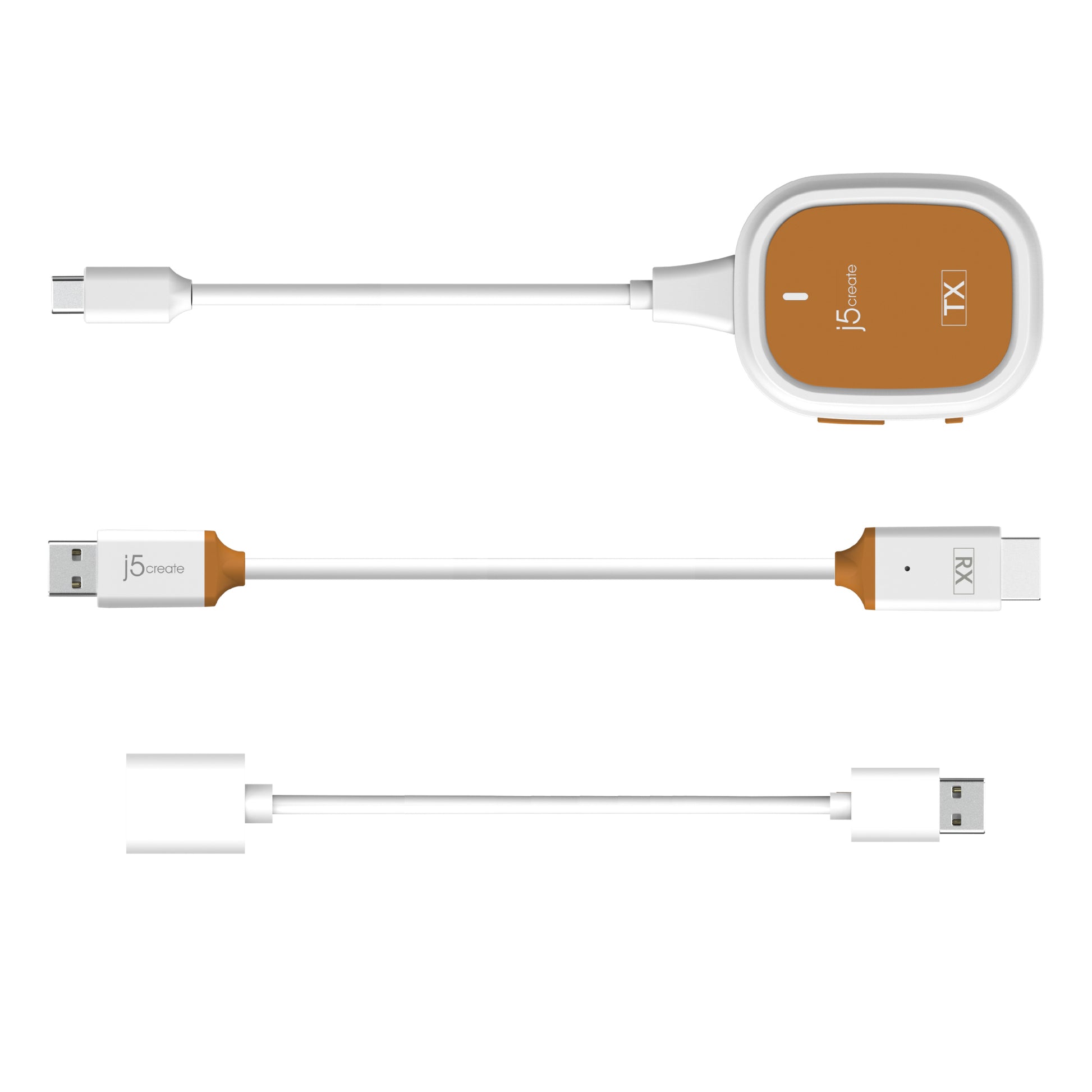 j5create Wireless-HDMI-Set, USB-C, Full HD