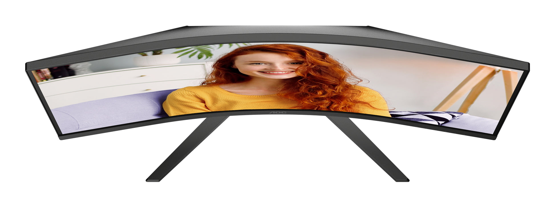 AOC CU34B3E – 34" Gebogener 1500R, 3440 × 1440 (UWQHD), VA, 120 Hz, HDR10