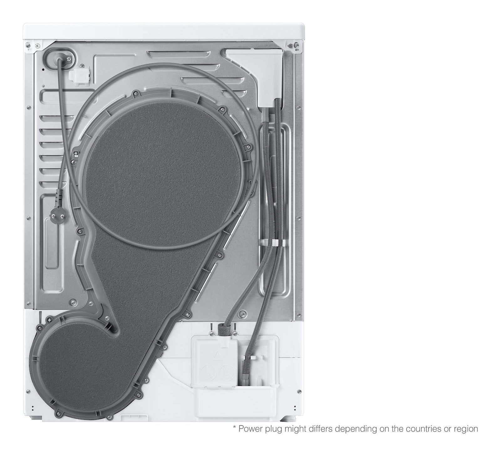 Samsung DV6000 Wäschetrockner – 9 kg, Wärmepumpe, Weiss, 60 × 85 × 60 cm