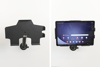 Brodit Tablet-Tischhalterung für Samsung Galaxy Tab A9+ 11" (SM‑X210/SM‑X215/SM‑X216) – 360° drehbar – Schwarz
