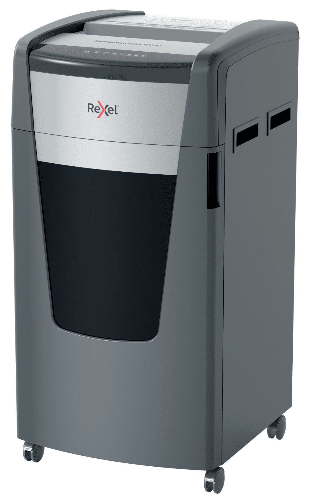 Rexel Momentum Extra XP520+ – Aktenvernichter, DIN P-5, Mikroschnitt 2 × 15 mm, 20 Blatt, 120 l, A4