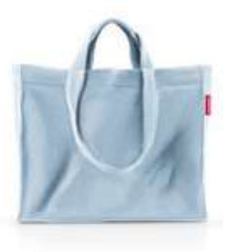 Reisenthel Stofftasche, Polyester, Hellblau, 470×385×180 mm