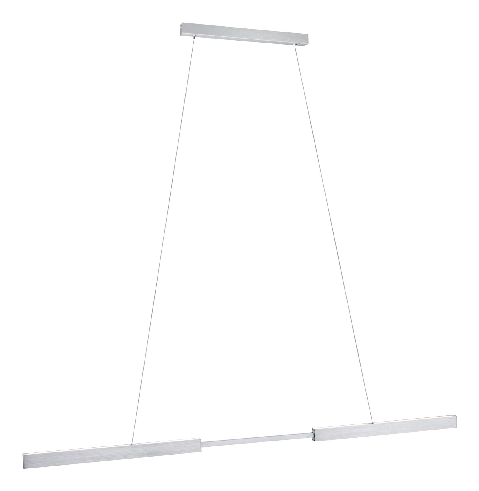 Paulmann Pendelleuchte Aptare – 180 × 5 × 150 cm, 4100 lm, 16,5 W, 2700 K, dimmbar, weiss, festverbaut