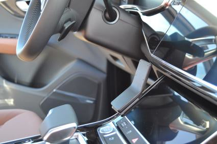 Brodit Auto-Halterung, Klemmhalterung, senkrecht – universal – Schwarz, ABS