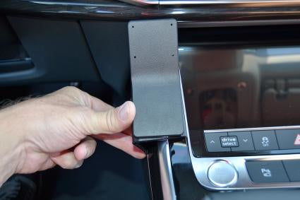 Brodit Auto-Halterung, Klemmhalterung, senkrecht – universal – Schwarz, ABS