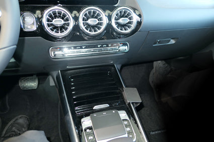 Brodit Auto-Halterung, Klemmhalterung – für Smartphone – Schwarz, ABS