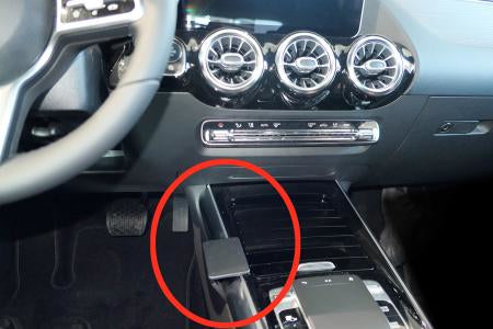 Brodit Auto-Halterung, Klemmhalterung – für Smartphone – Schwarz, ABS