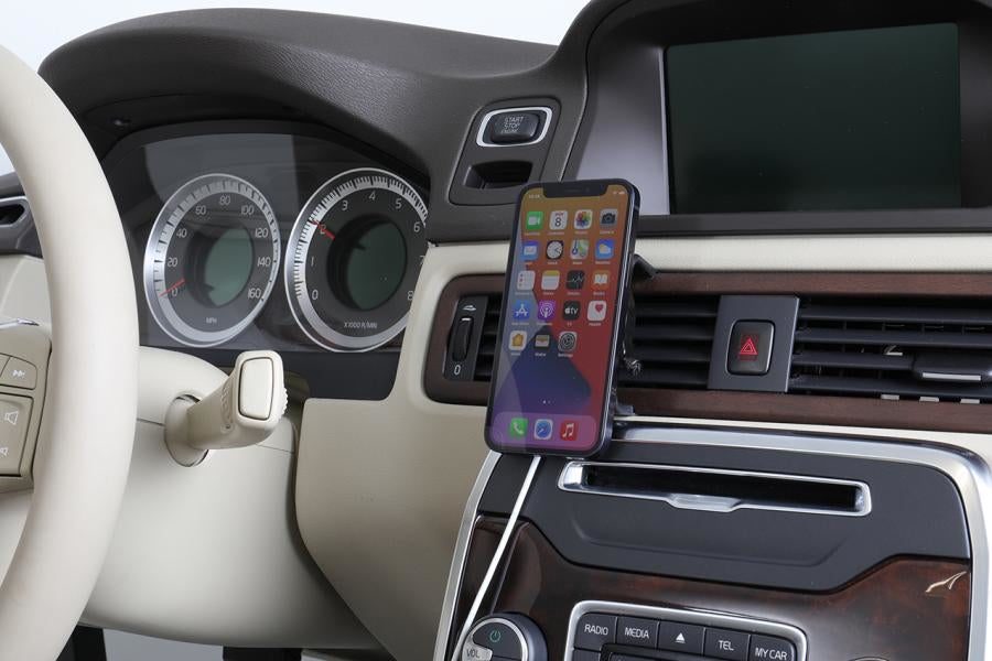 Brodit Auto-Halterung, Schraubbefestigung – für iPhone 12–13 – Schwarz