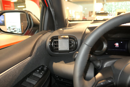 Brodit Auto-Halterung, Autolüftungsmontage – Universal – Schwarz, ABS, Acetal