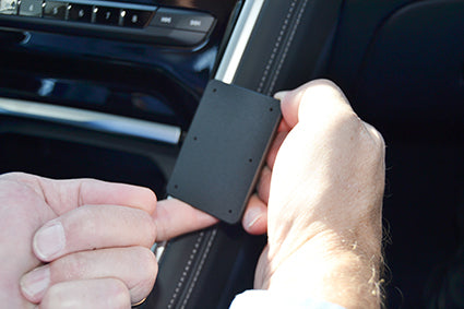 Brodit Auto-Halterung, Klemmhalterung, senkrecht – für Smartphone – Schwarz, ABS