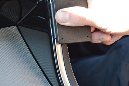 Brodit Auto-Halterung, Klemmhalterung, senkrecht – für Smartphone – Schwarz, ABS
