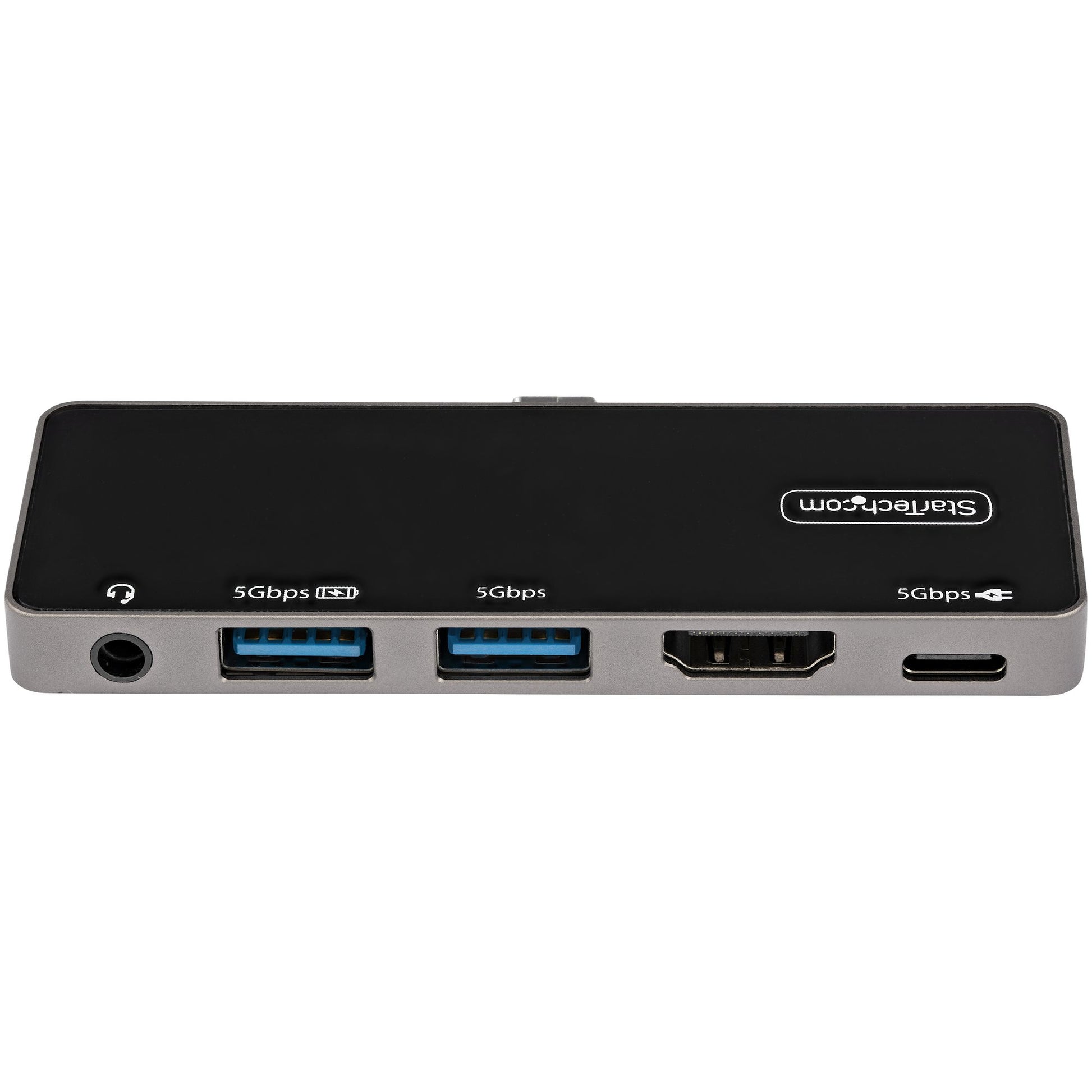 StarTech.com Multiport-Adapter – USB-C, 1× HDMI, 2× USB-A, 100 W PD, 3,5 mm Audio, für Windows/Mac/iPadOS