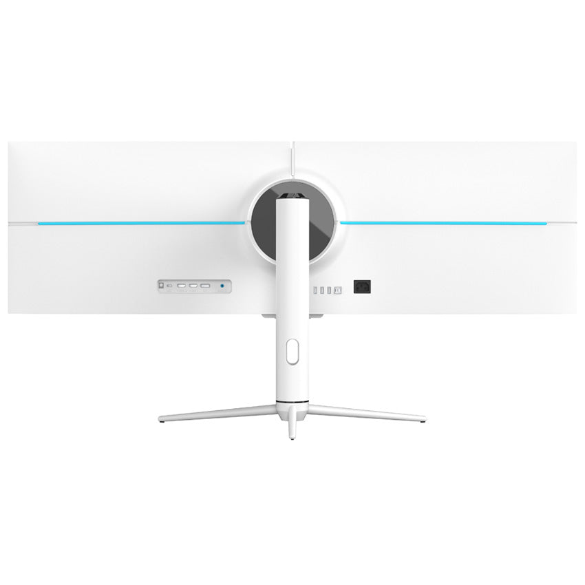 LC-Power LC-M44-DFHD-120 – Monitor, 43,8", 3840 × 1080, IPS, 120 Hz, 400 cd/m², USB-C, VESA 75 × 75, Weiss