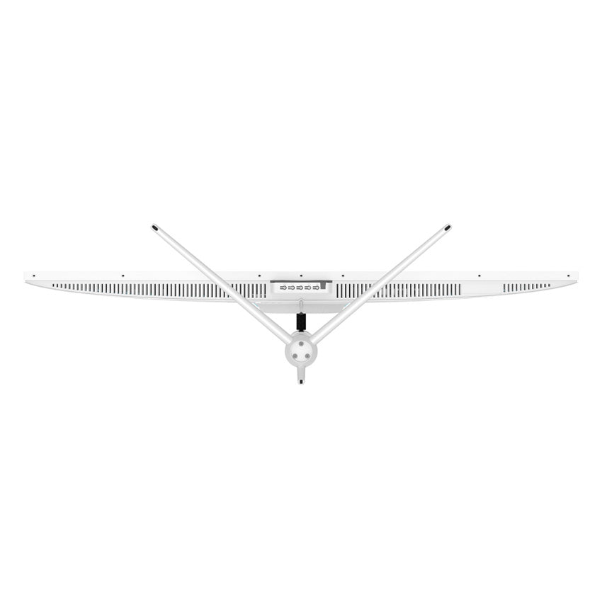 LC-Power LC-M44-DFHD-120 – Monitor, 43,8", 3840 × 1080, IPS, 120 Hz, 400 cd/m², USB-C, VESA 75 × 75, Weiss