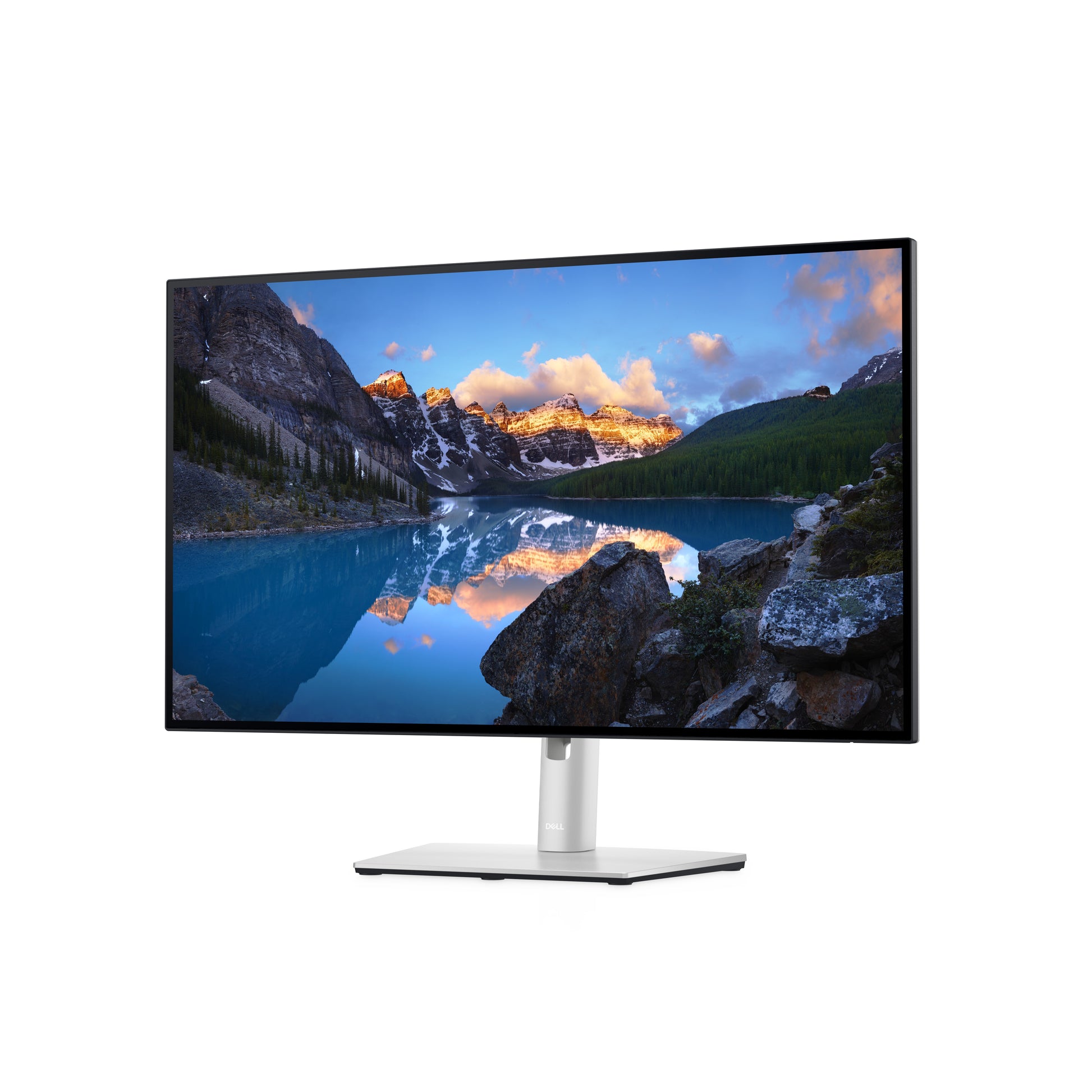 DELL U2722DE – Monitor, 27", 2560 × 1440 (WQHD), IPS, 60 Hz, 350 cd/m², USB-C, VESA 100 × 100, Silber