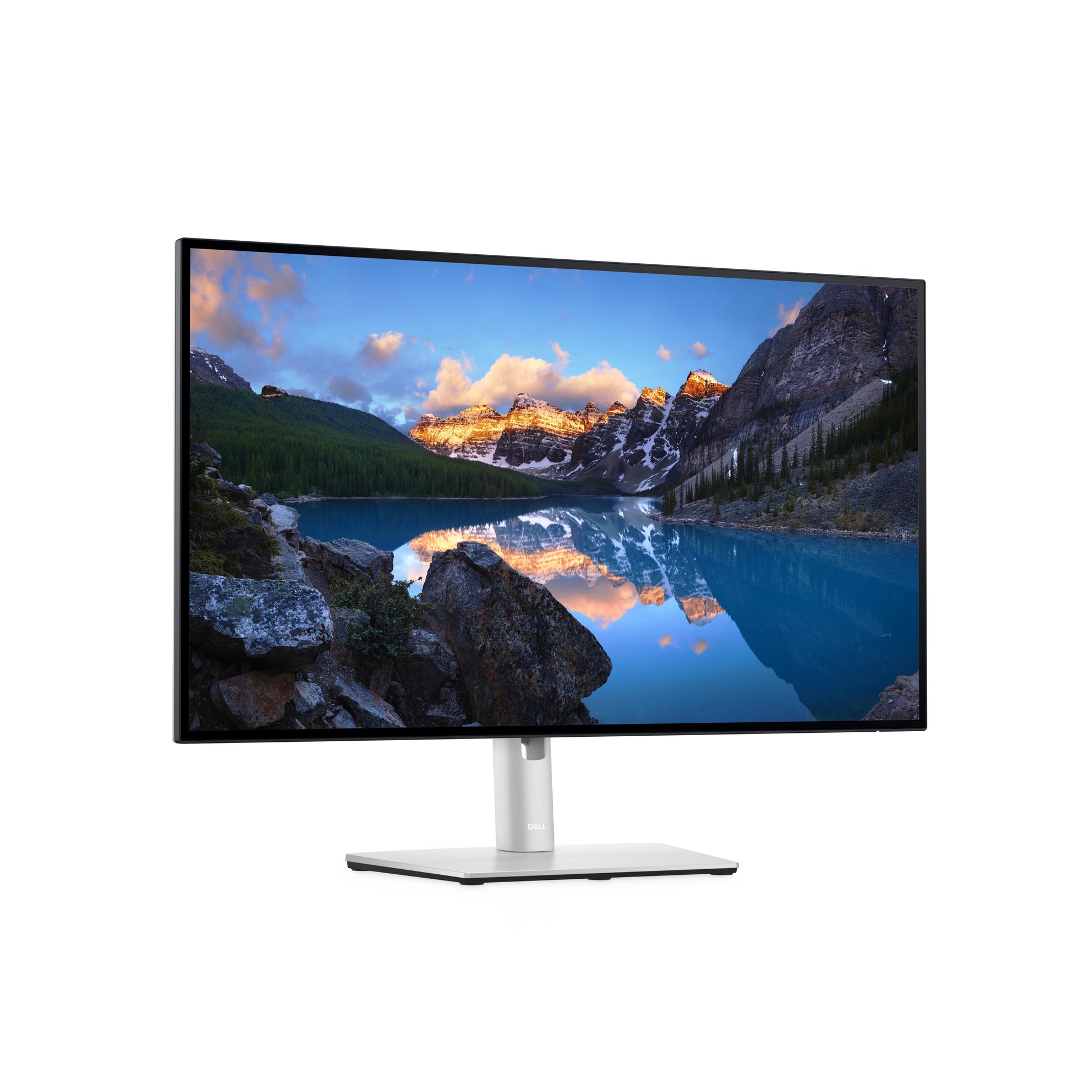 DELL U2722DE – Monitor, 27", 2560 × 1440 (WQHD), IPS, 60 Hz, 350 cd/m², USB-C, VESA 100 × 100, Silber