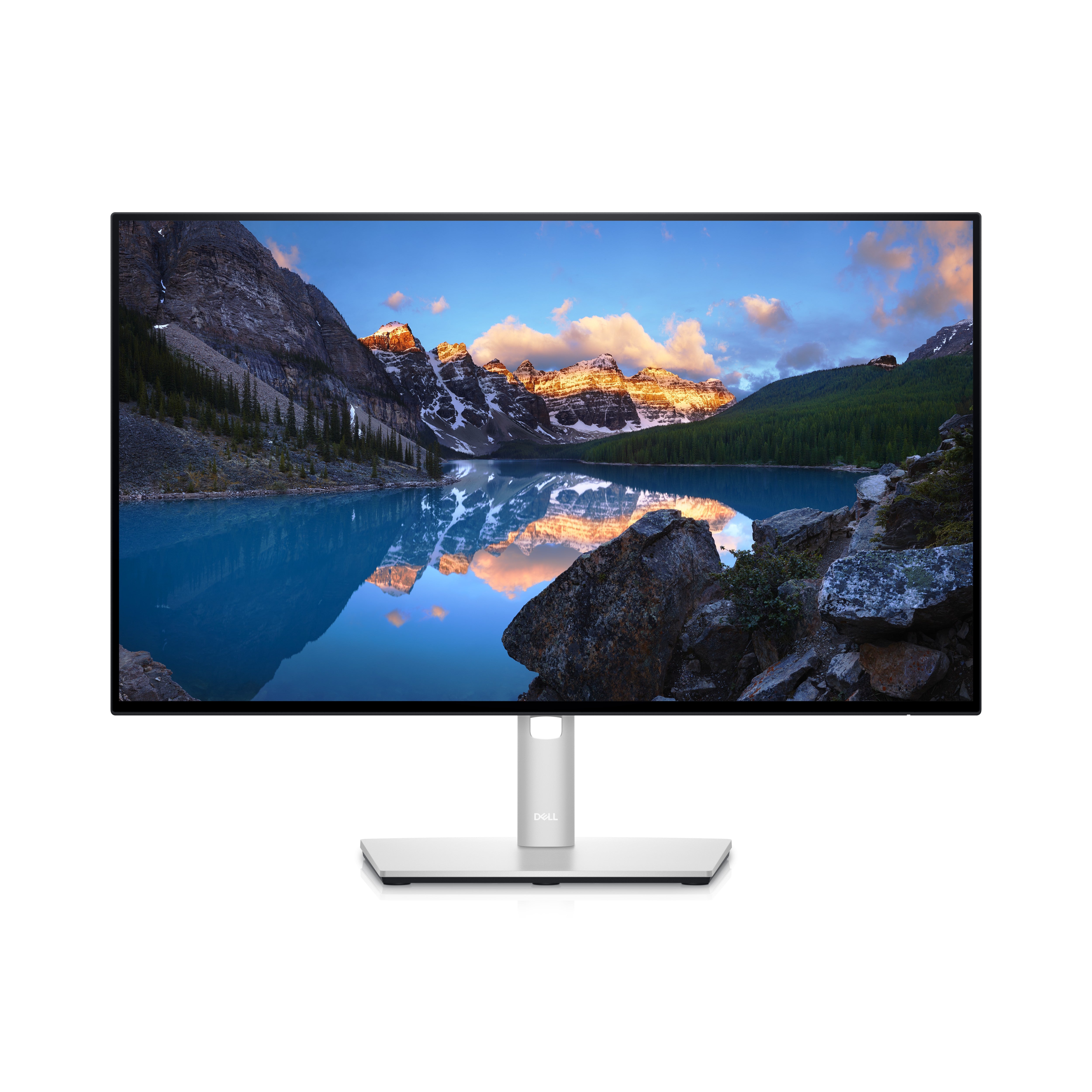 DELL UltraSharp U2422HE – Monitor, 24", IPS, 60 Hz, 250 cd/m², USB-C, VESA 100 × 100, Silber