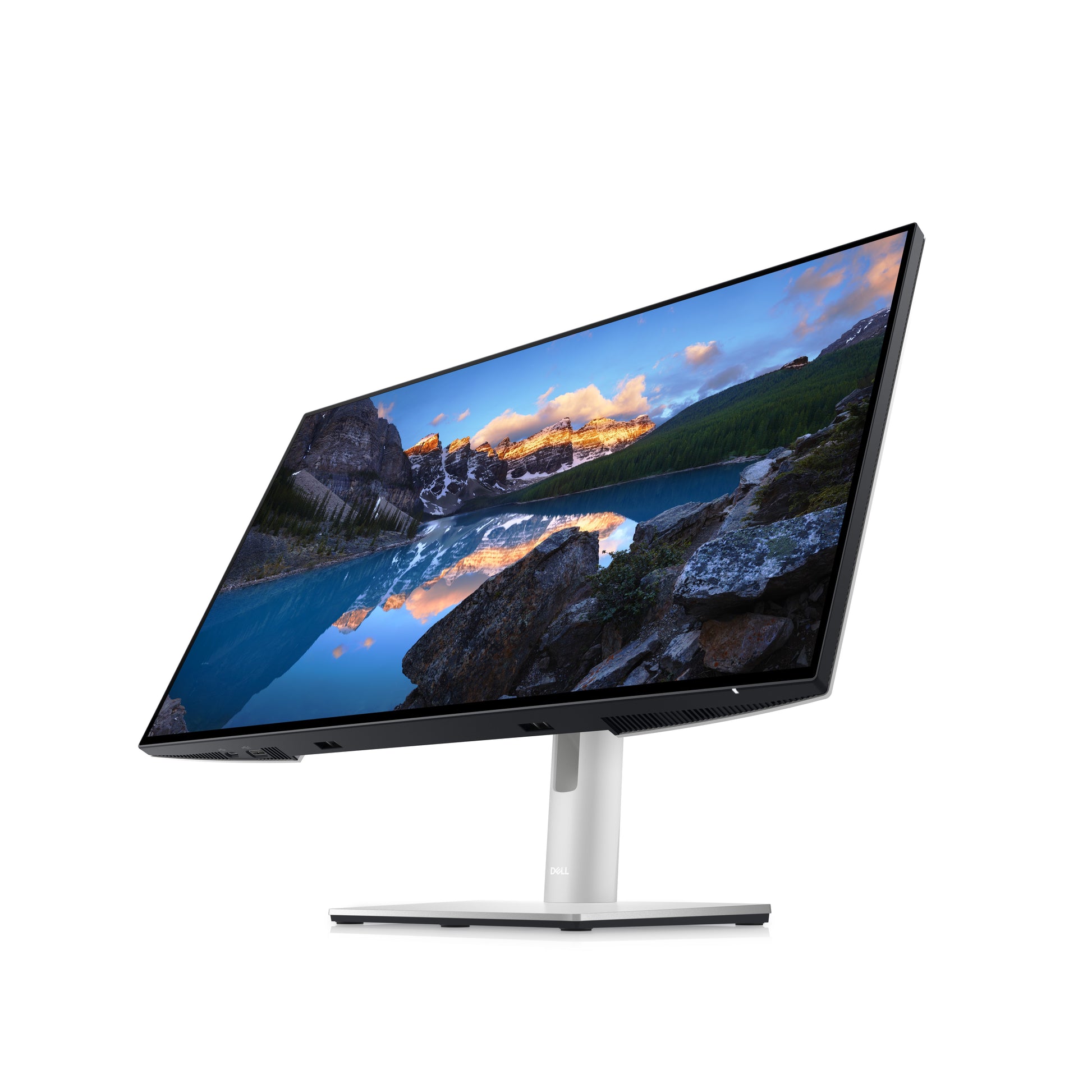 DELL U2422H – Monitor, 23,8", IPS, 60 Hz, 250 cd/m², USB-C, VESA 100 × 100, Schwarz, Silber