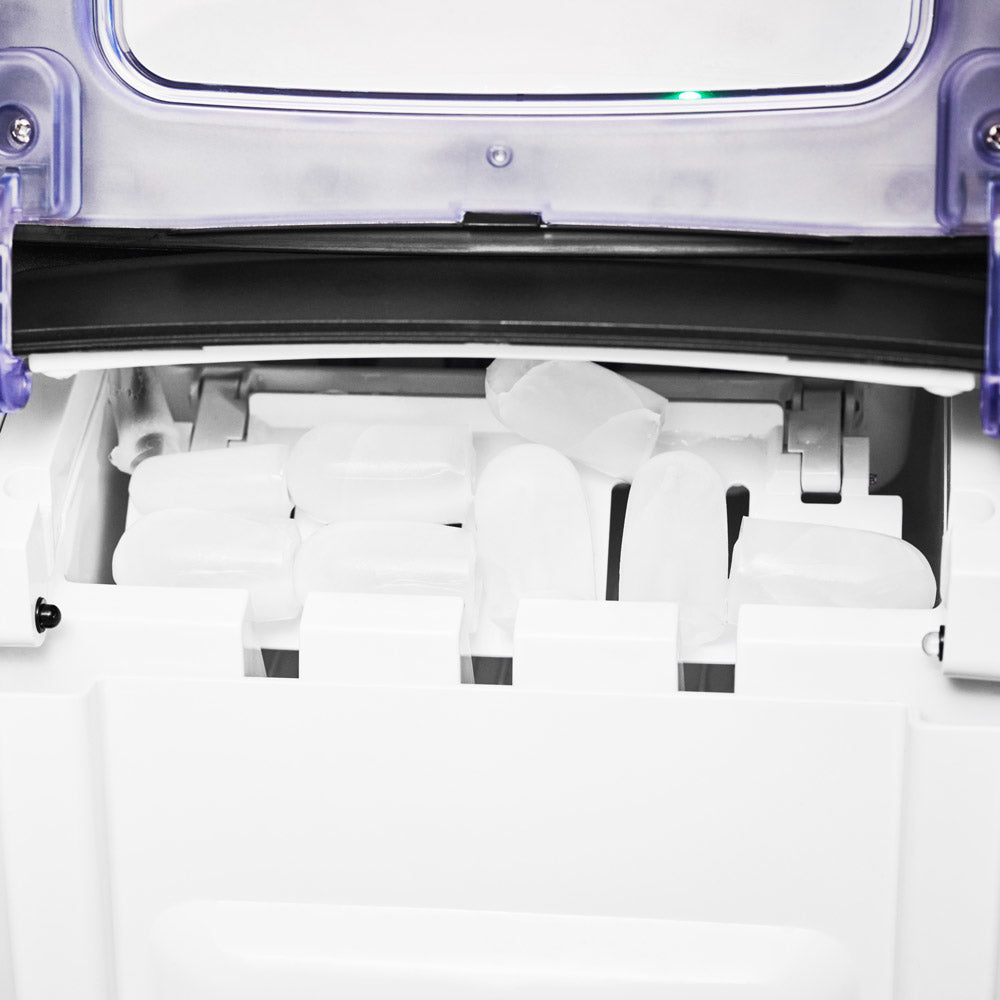 Gastroback Eiswürfelmaschine 41143 – 15 kg/24 h, 2,8 l – schwarz/edelstahl