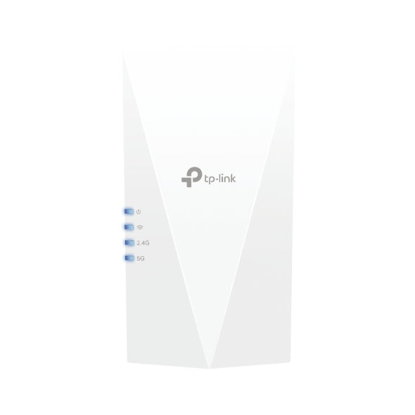 TP-Link AX1500 – WLAN-Repeater, Wi-Fi 6, Dual-Band (2,4/5 GHz), 1200 Mbit/s, 1× GbE, Weiss