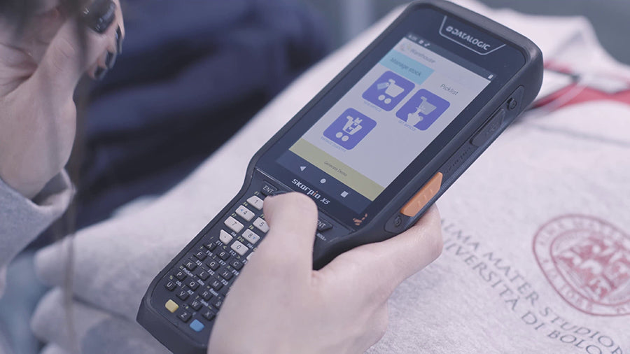 Datalogic Skorpio X5 4,3" Pistolengriff – 800 × 480 Touch, Qualcomm, 4 GB RAM, 64 GB Flash, Android 10