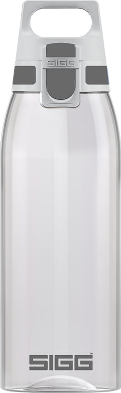 SIGG Total Color One Kindertrinkflasche 1 l – Druckknopfdeckel, BPA-frei, Tritan