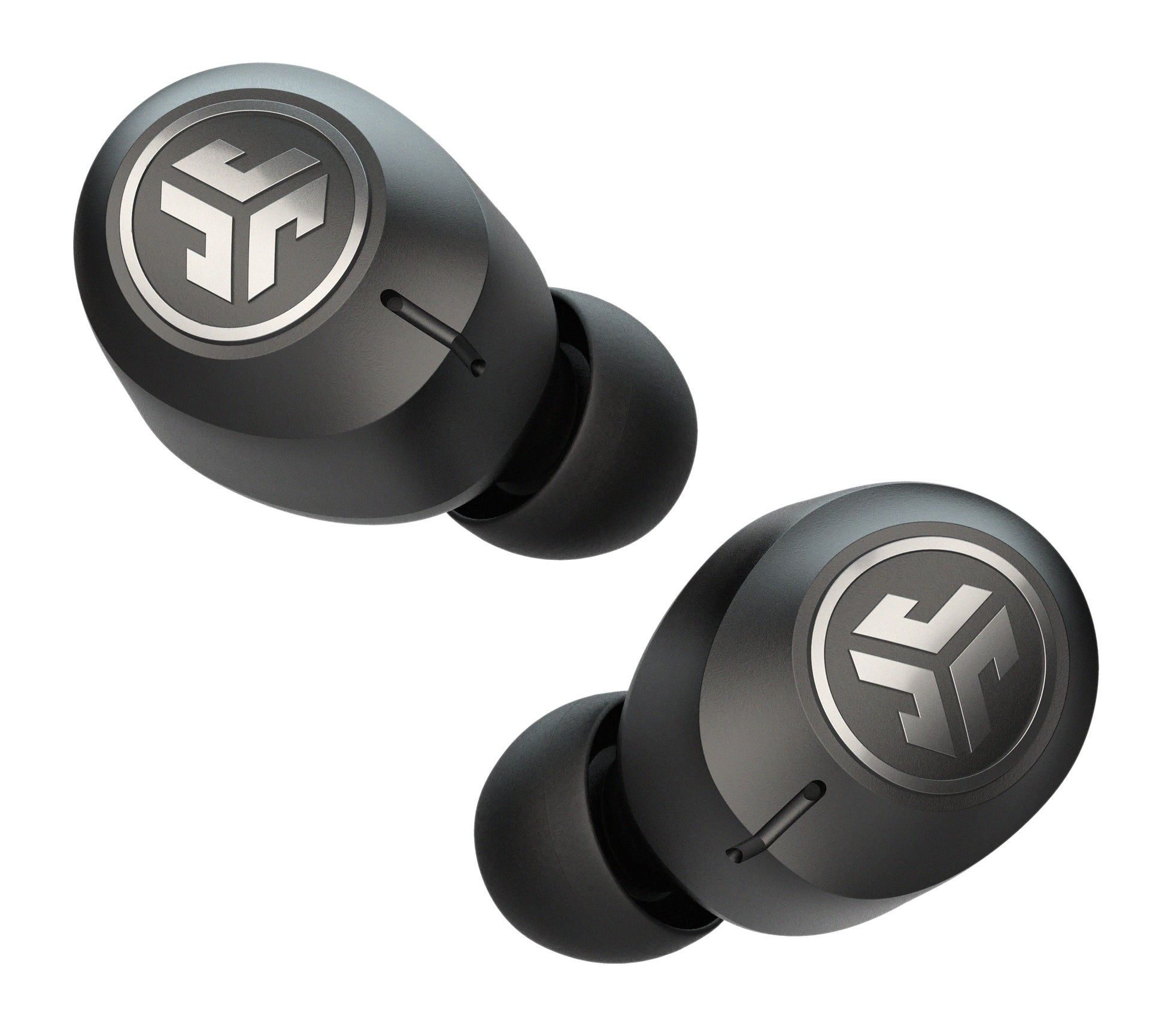 JLab JBuds ANC – True Wireless In-Ear Kopfhörer – Bluetooth, ANC, IP55 – Schwarz – für PC/Mac/Mobile – bis zu 42 Stunden